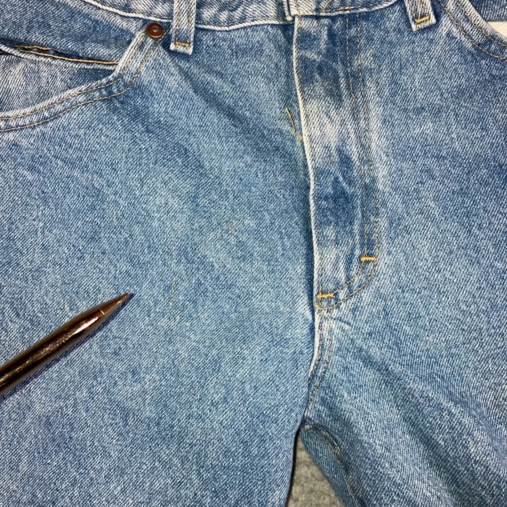 Vintage Lee Straight Jeans Men‎ 30x29.5 Medium Wash Cowboy Classic Western 90s
